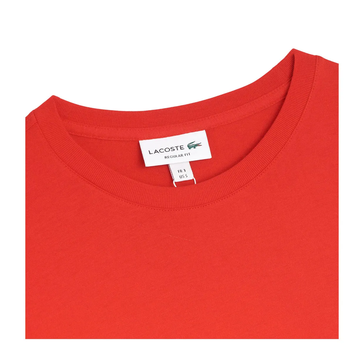 T-shirt Uomo Lacoste Girocollo Rosso