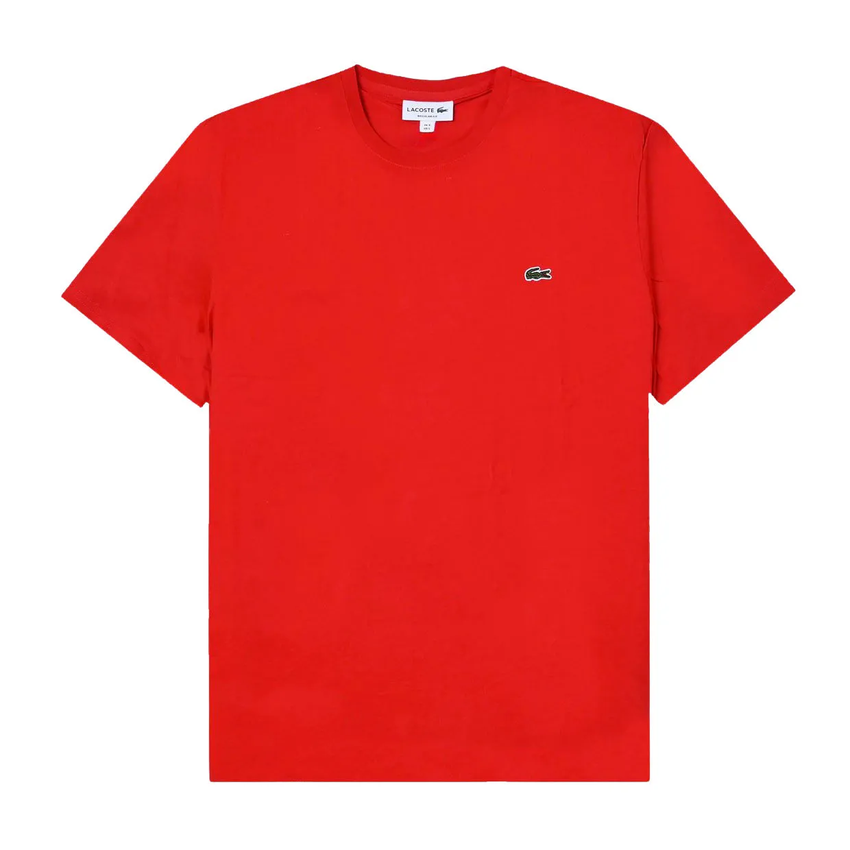 T-shirt Uomo Lacoste Girocollo Rosso