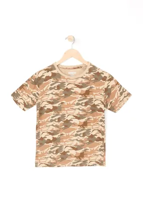 West 49 Youth Distressed Camo Tee